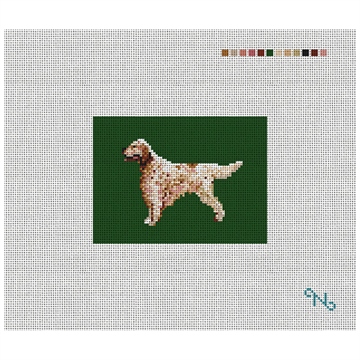 English Setter Needlepoint Card Wallet Kit