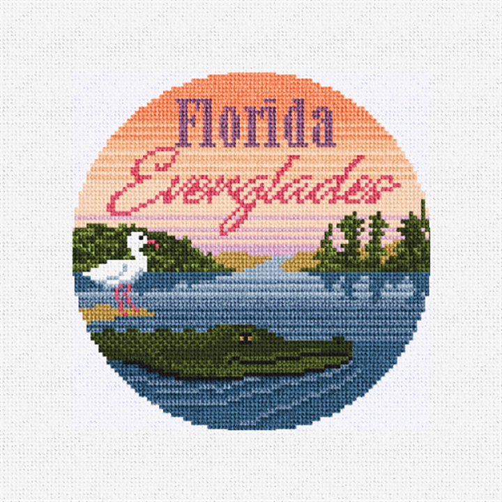 Everglades National Park Needlepoint Ornament Kit