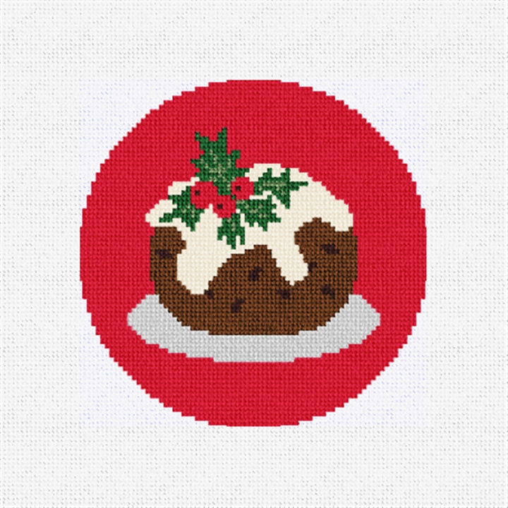 Figgy Pudding Needlepoint Ornament Kit