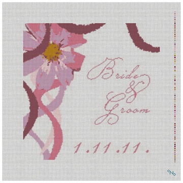 Florance Ring Bearer Needlepoint Kit