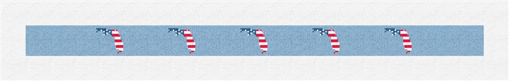 Florida State Needlepoint Dog Collar Kit