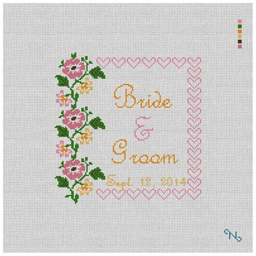 Flowers and Hearts Ring Bearer Kit