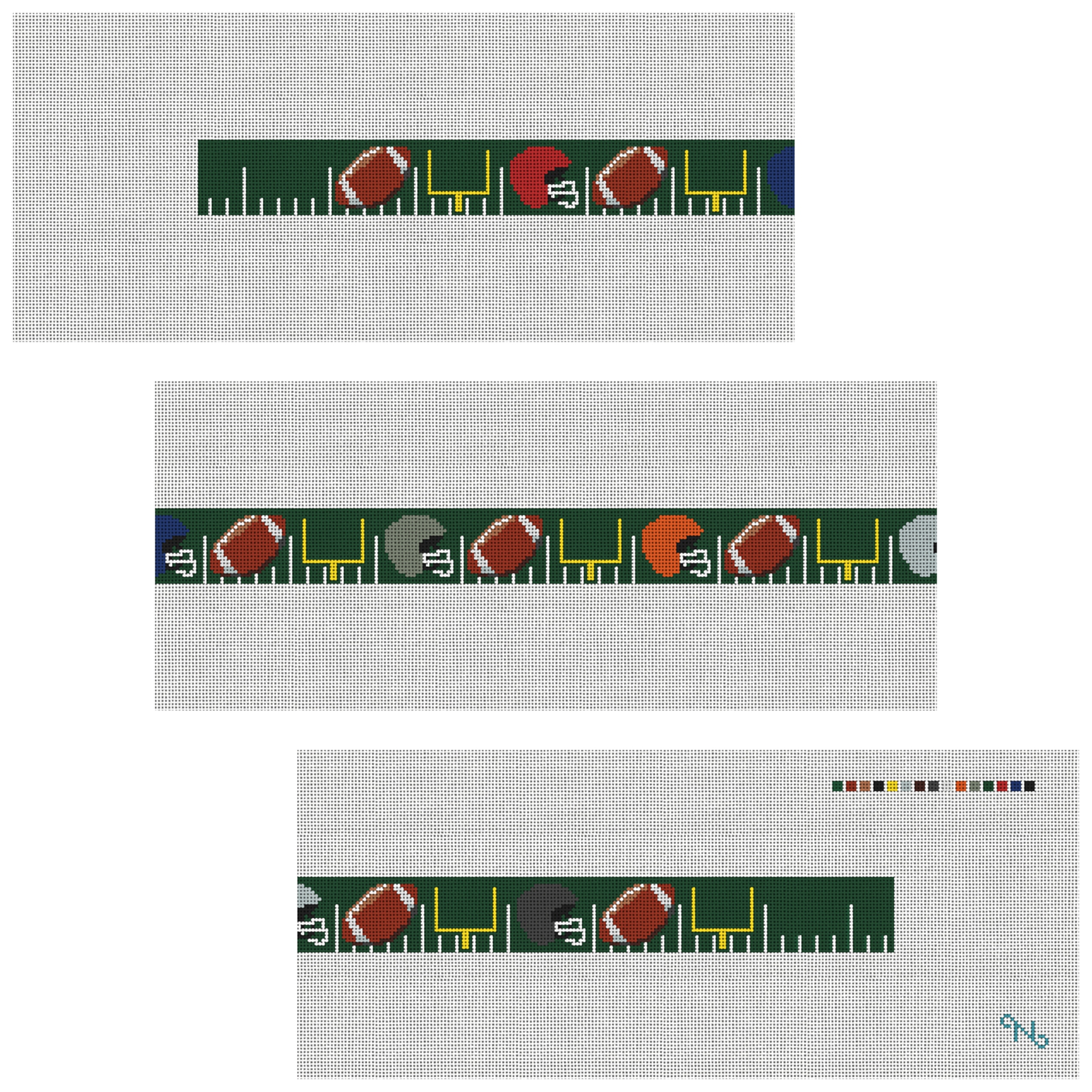 Football Needlepoint Kit