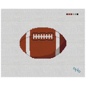 Football Needlepoint Ornament Kit