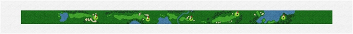 Fox Run Golf Course Needlepoint Belt Kit