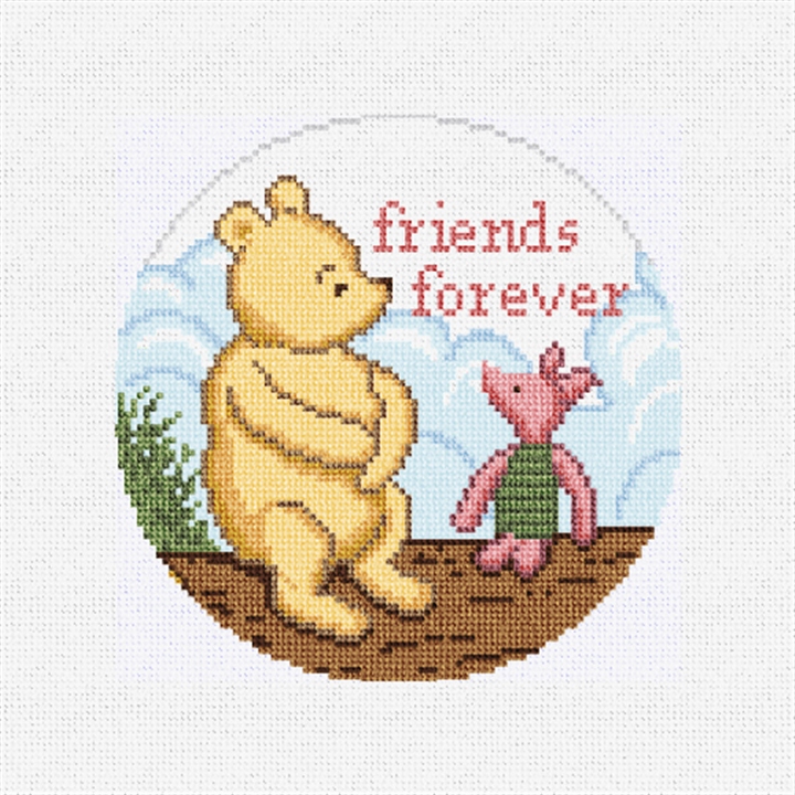 Friends Forever Needlepoint Ornament Kit