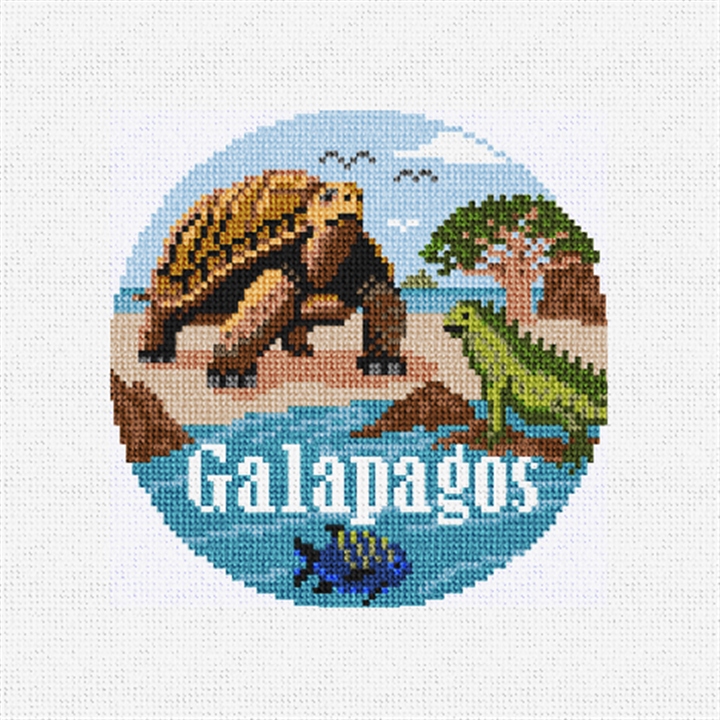 Galapagos Needlepoint Ornament Kit