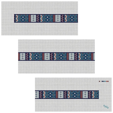 Geometric Needlepoint Belt Kit