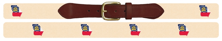 Georgia State Needlepoint Belt