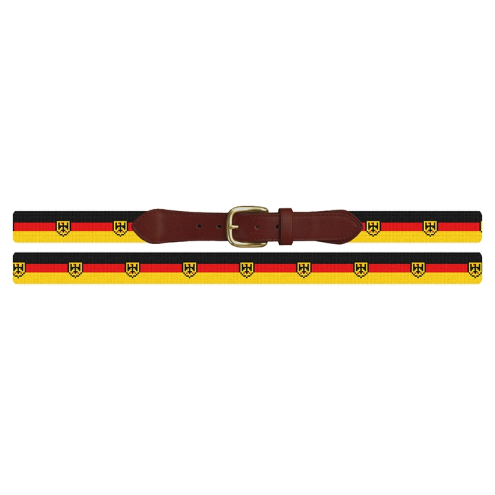 German Flag Needlepoint Belt 