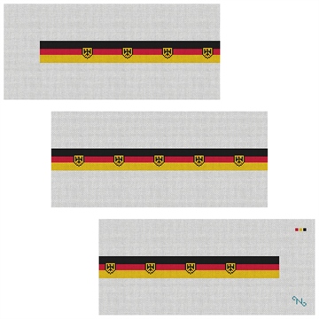 German Flag Needlepoint Belt Kit