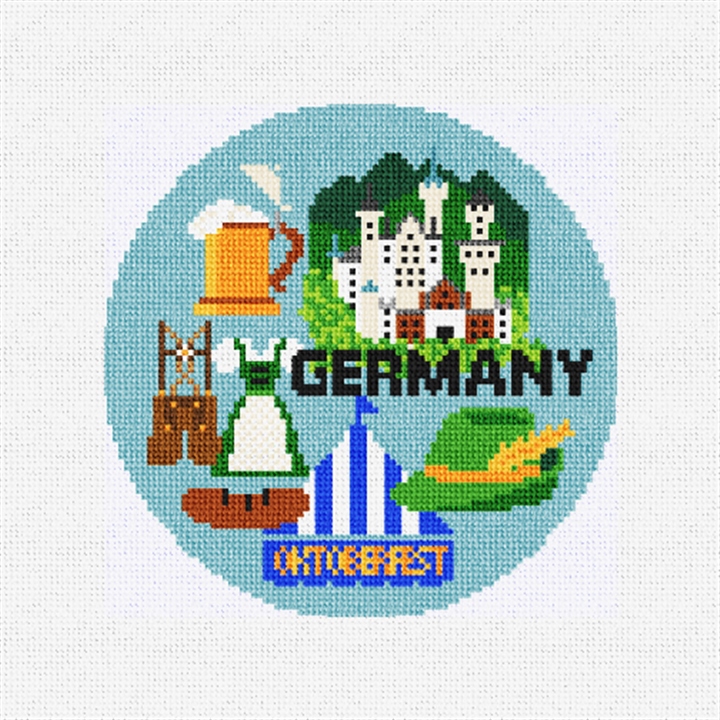 Germany Needlepoint Ornament Kit