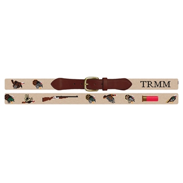 Grand Slam Turkey Needlepoint Belt