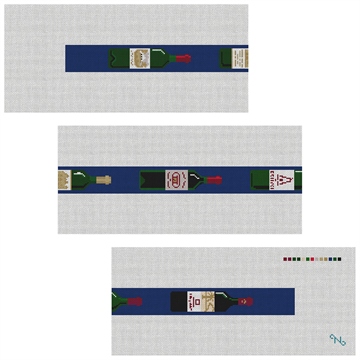 Grand Vins Wine Needlepoint Belt Kit