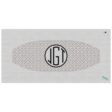 Greek Key Cummerbund Needlepoint Kit