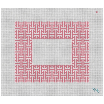 Greek Key Picture Frame Needlepoint Kit