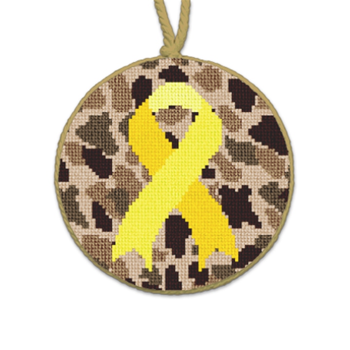 Guardians of Freedom Needlepoint Ornament