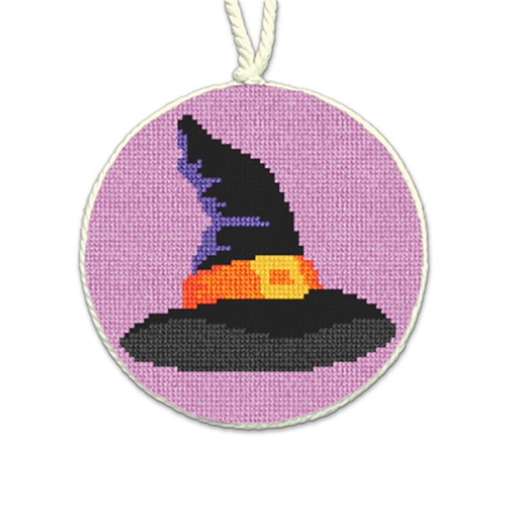 Halloween Hat Needlepoint Ornament