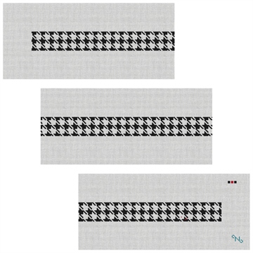 Handsome Houndstooth Needlepoint Belt Kit