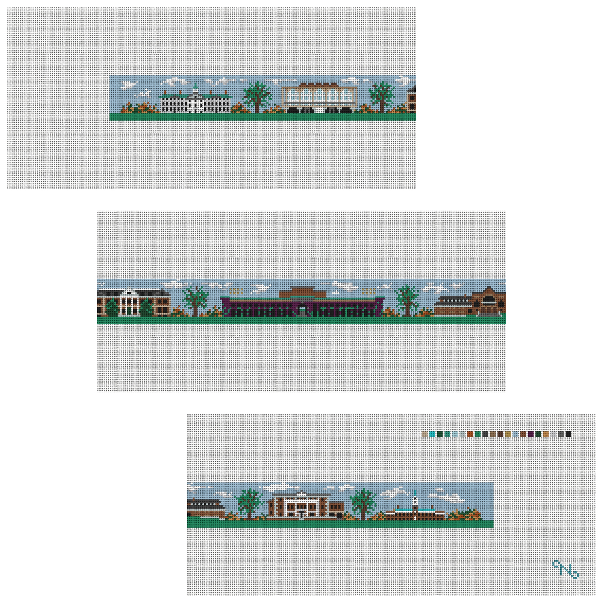 Hanover New Hampshire Needlepoint Belt Kit