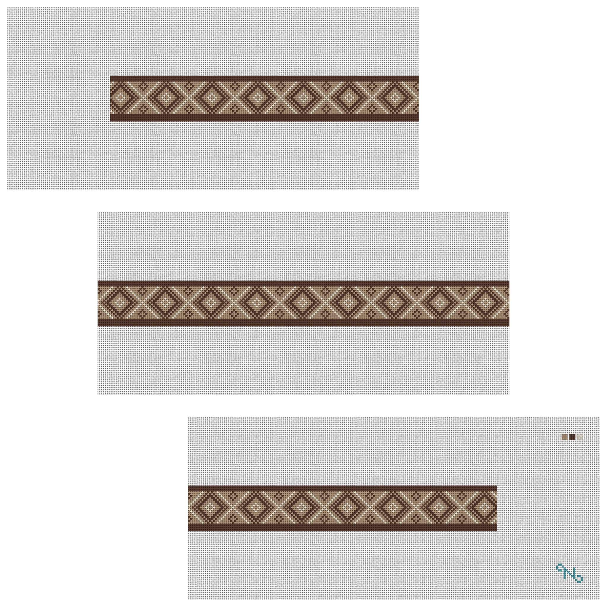Hera Needlepoint Belt Kit
