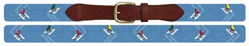Hobie Cats Needlepoint Belt