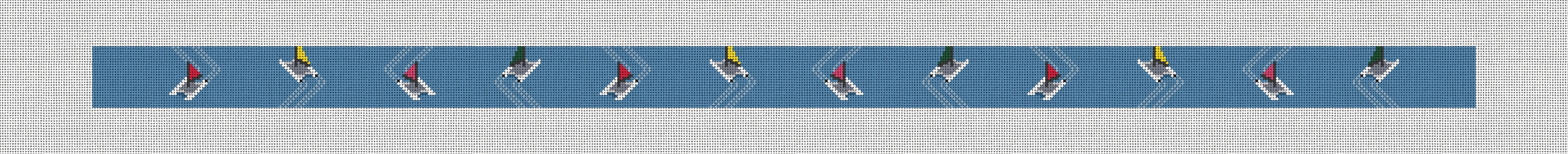 Hobie Cats Needlepoint Belt Kit