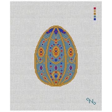 Imperial Renaissance Easter Egg Needlepoint Kit