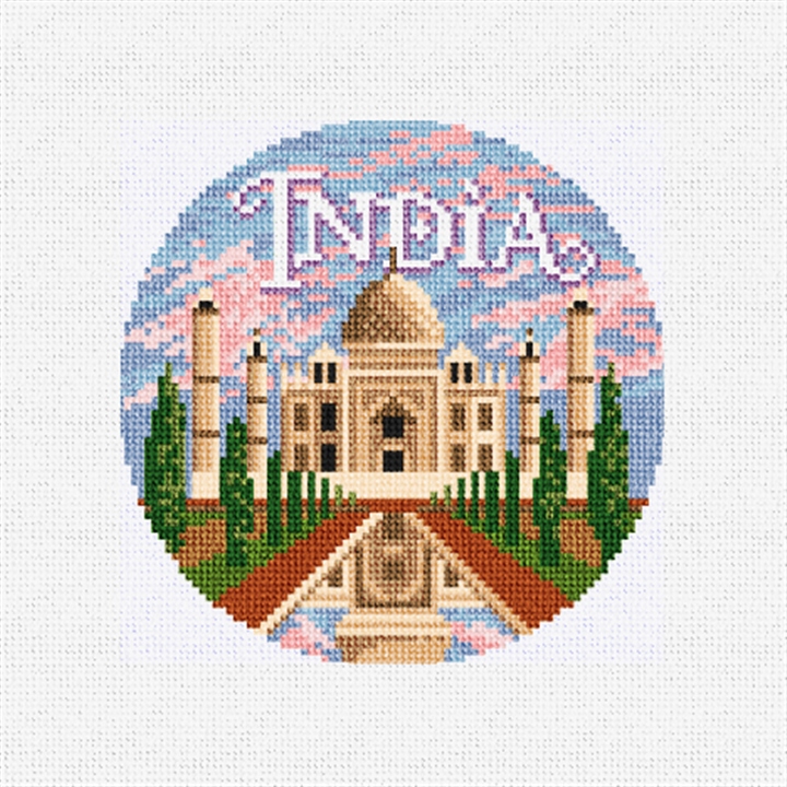 India Needlepoint Ornament Kit