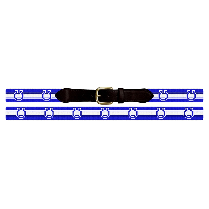 Indianapolis Customized Needlepoint Belt