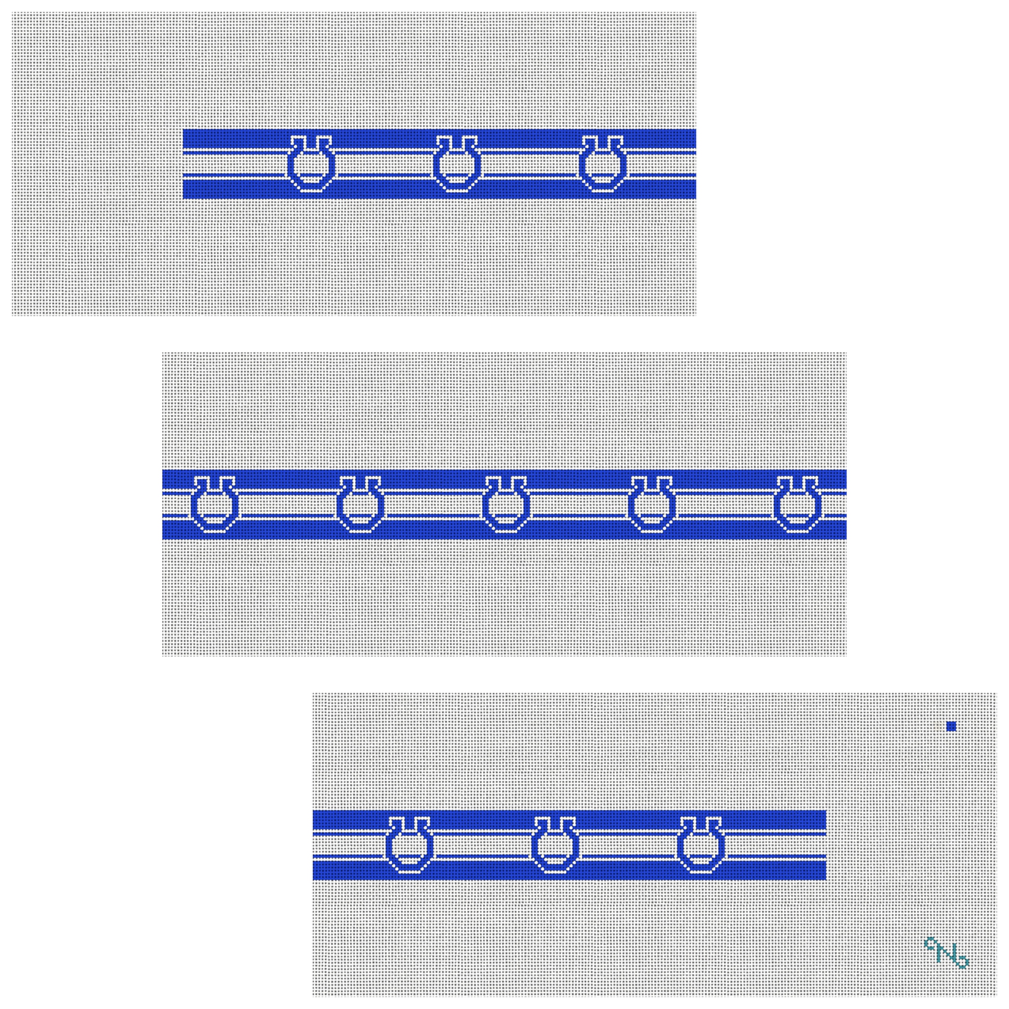 Indianapolis Needlepoint Belt Kit