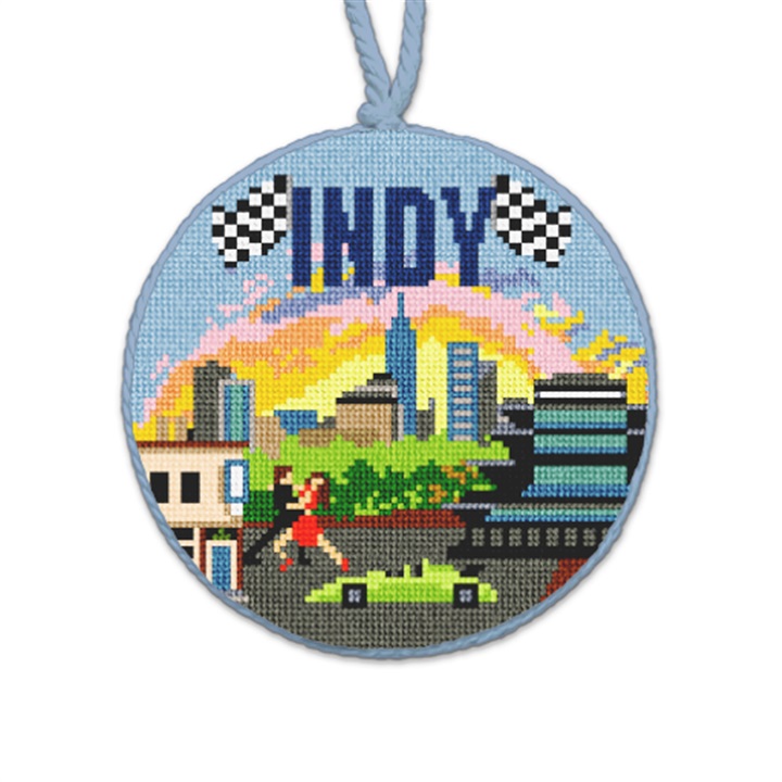 Indianapolis Needlepoint Ornament Kit NeedlePaint