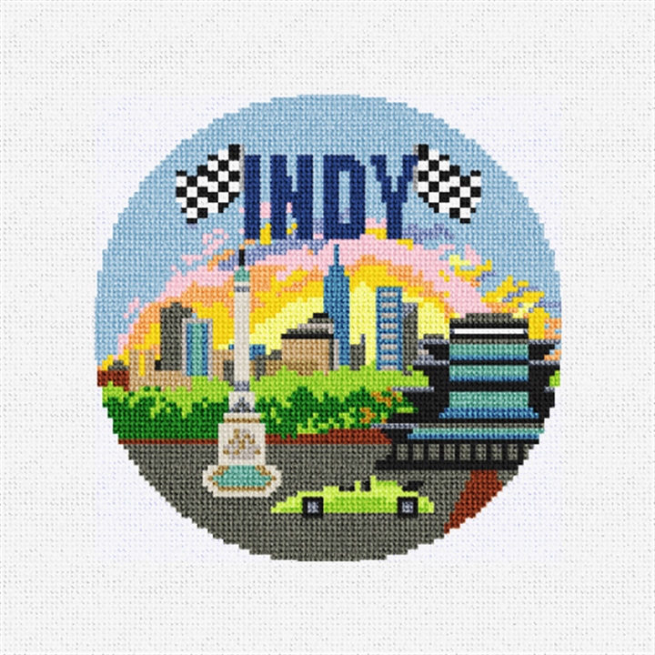 Indianapolis Needlepoint Ornament Kit