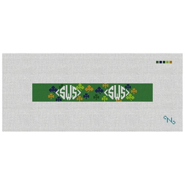 Irish Luck Needlepoint Key Fob Kit