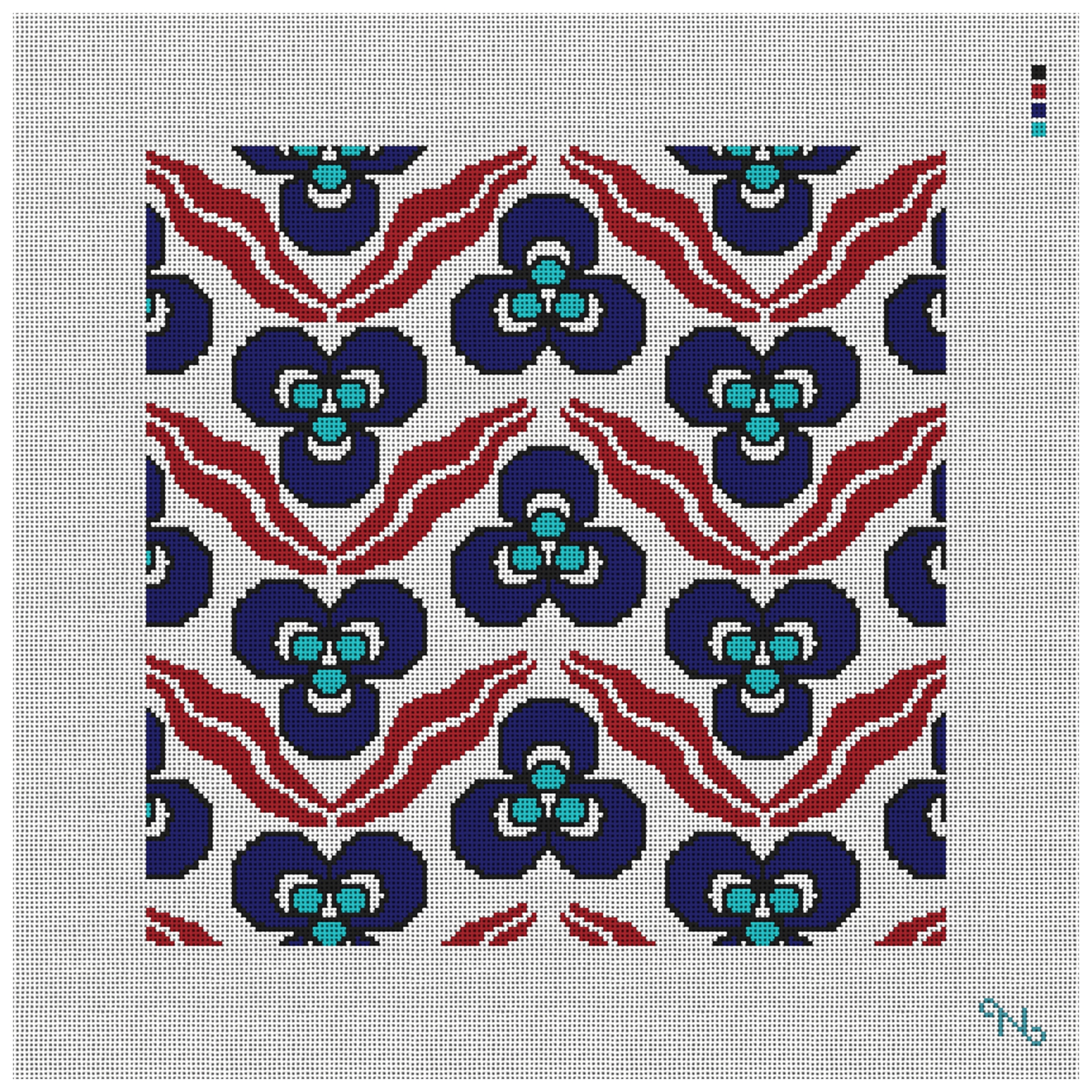 Izmir Pillow Needlepoint Kit