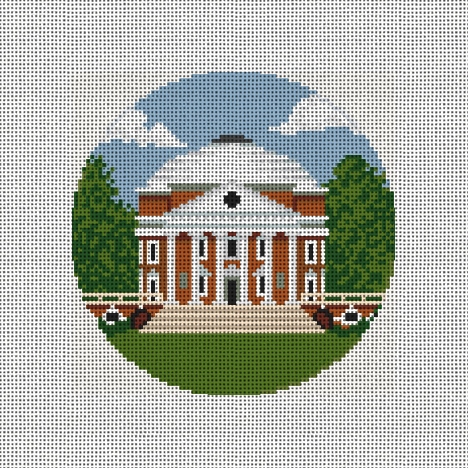 Jefferson's Rotunda Needlepoint Ornament Kit