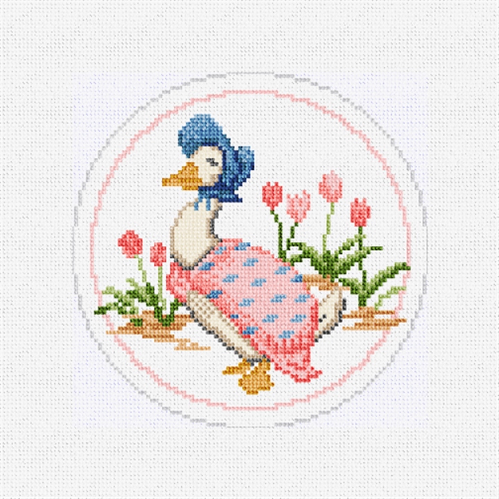 Jemima Puddle Duck Needlepoint Ornament Kit