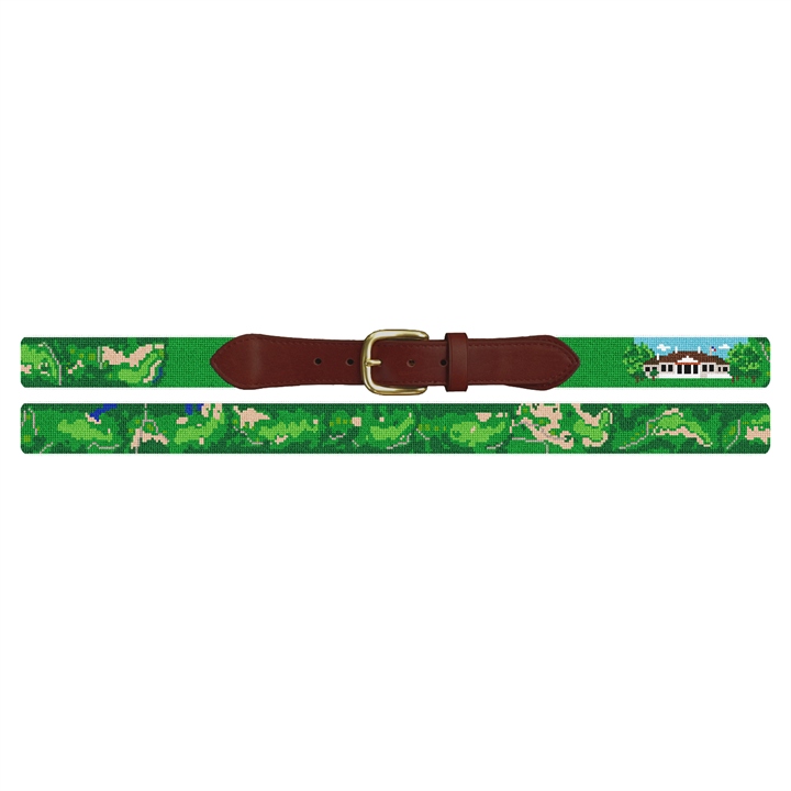 Johns Island Golf Course Needlepoint Belt