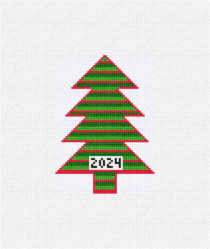 Joyful Tree Needlepoint Ornament Kit