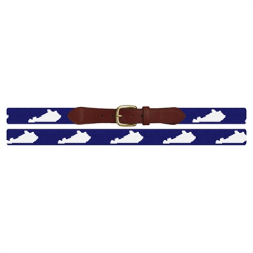 Kentucky State Needlepoint Belt