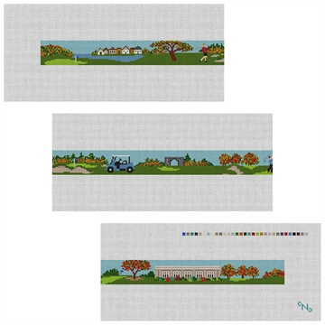 Kernwood Golf Course Needlepoint Belt Kit