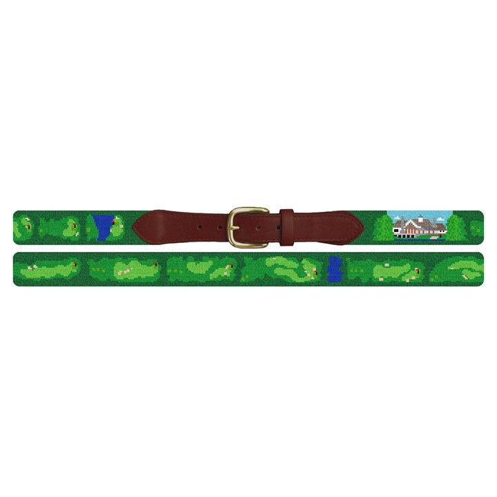 Kinloch Golf Course Needlepoint Belt