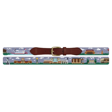 Knoxville Tennessee Landscape Needlepoint Belt