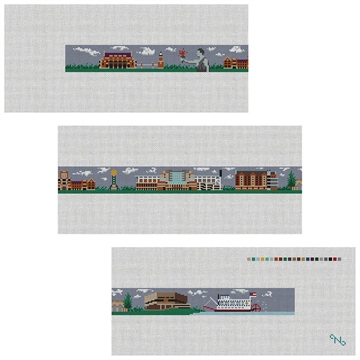 Knoxville Tennessee Needlepoint Belt Kit