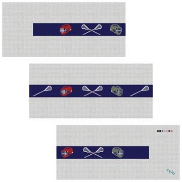 Lacrosse Needlepoint Belt Kit