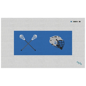 Lacrosse Needlepoint Flask Kit