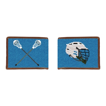 Lacrosse Needlepoint Wallet 