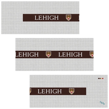 Lehigh University Crest Needlepoint Belt Kit