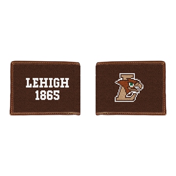 Lehigh University Hawk Needlepoint Wallet