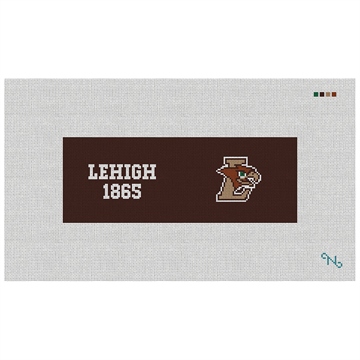 Lehigh University Hawk Needlepoint Wallet Kit